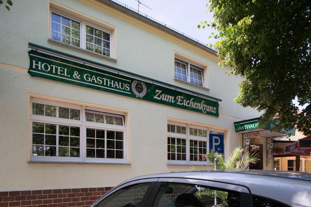 Hotel & Gasthaus Zum Eichenkranz Luckenwalde Buitenkant foto